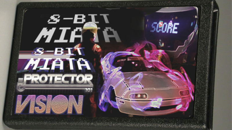 Illustration for article titled Retro Drifting Music Video featuring 8-Bit Miata